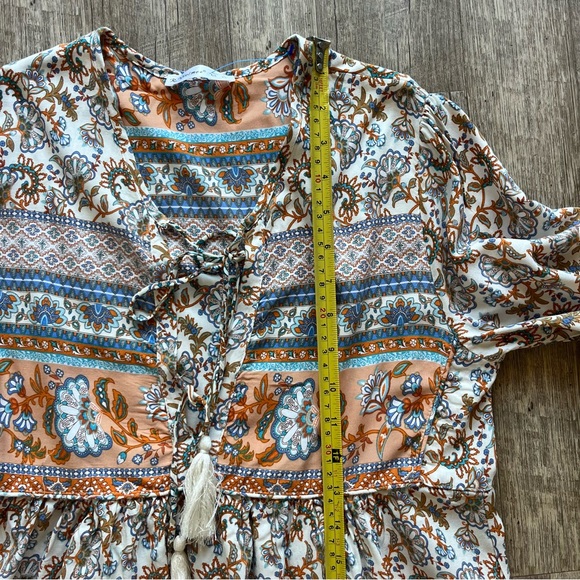 R. Vivimos Summer Bohemian Dress For Women Size Small 4-6 - Picture 8 of 16